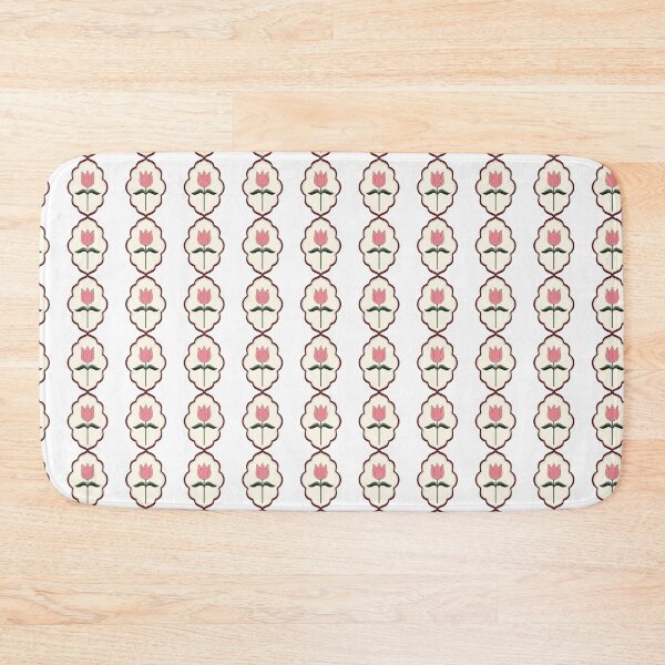 Item preview, Vintage Tulip Chain Pattern designed and sold by Little Dora Art.