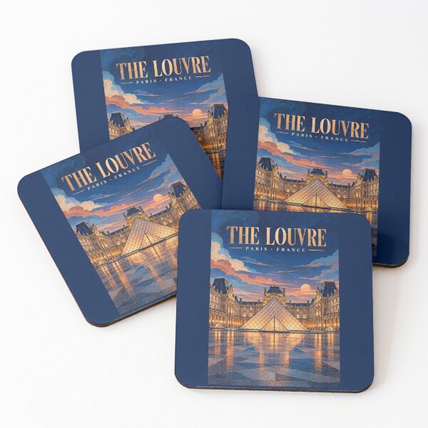 Item preview, The Louvre - Paris - France designed and sold by GoodOldVintage.