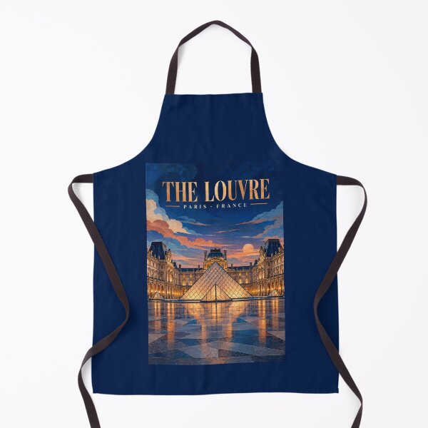 Item preview, The Louvre - Paris - France designed and sold by GoodOldVintage.