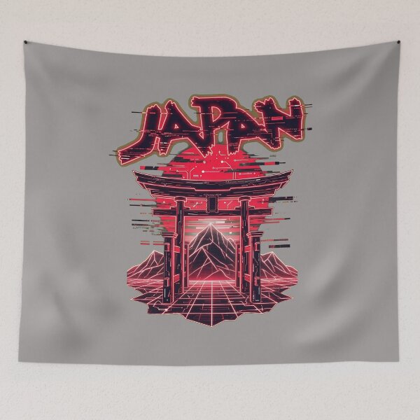Item preview, Bold Brush Japan Sun Graphic Apparel-82 designed and sold by DanielaKrivska.