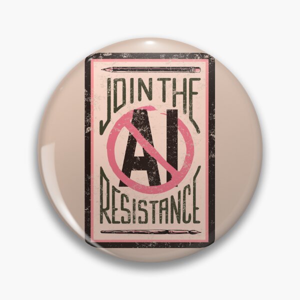 Item preview, STOP AI - Join the Resistance designed and sold by Frank J. Art.