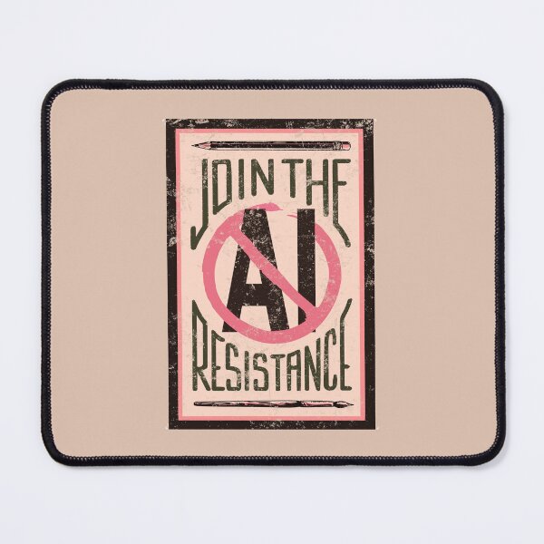 Item preview, STOP AI - Join the Resistance designed and sold by Frank J. Art.