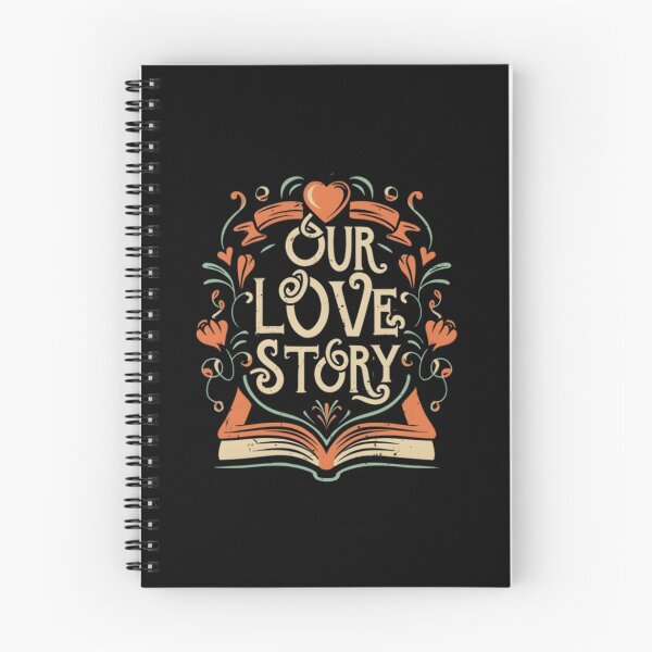 Item preview, Our Love Story Vintage Botanical Book Valentine Art designed and sold by ElliBrandt.