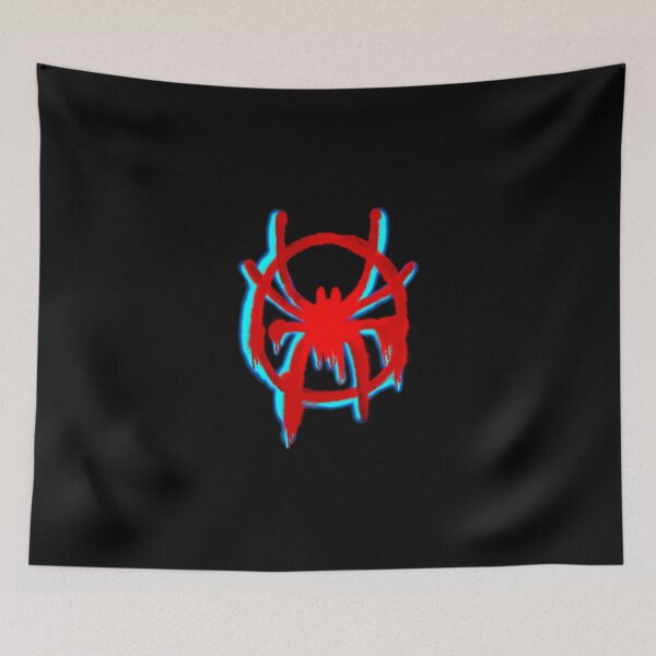 Item preview, Red Spray Paint Spider Silhouette Graffiti Street Art designed and sold by ElliBrandt.
