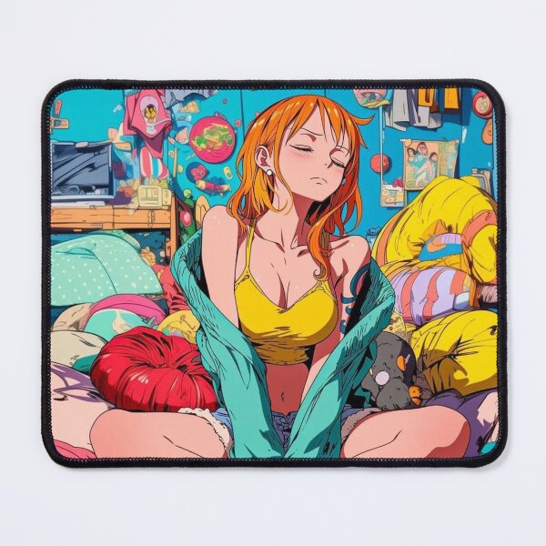 Item preview, Nami Messy Room – One Piece Anime Art designed and sold by frantuliuss.