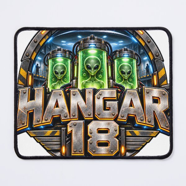 Item preview, Hangar 18 Alien Logo Design designed and sold by Moviebuff91.