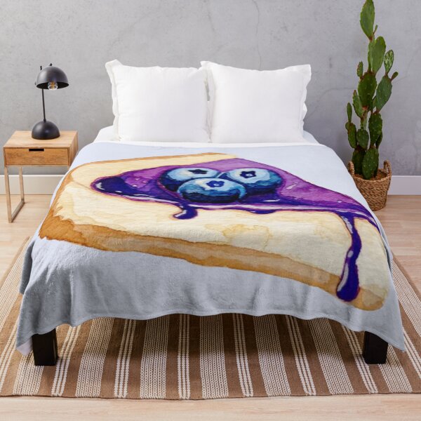 Item preview, Blueberry Cheesecake – Watercolor Dessert Illustration designed and sold by Greitas.