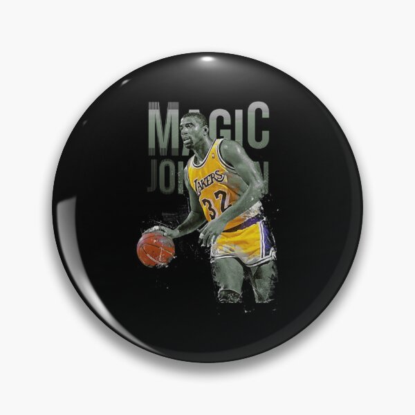 Item preview, Classic Basketball Legend Number 32 Yellow Jersey Art designed and sold by ElliBrandt.