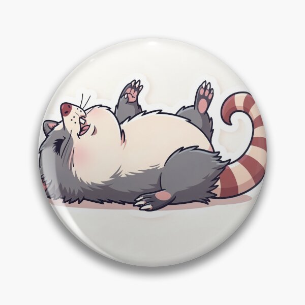 Item preview, Possum Playing Dead Dramatically designed and sold by PictorialWhimsy.
