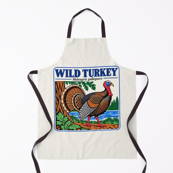 Item preview, Wild Turkey – Meleagris gallopavo Vintage Wildlife Badge designed and sold by American Fieldmark Studio.