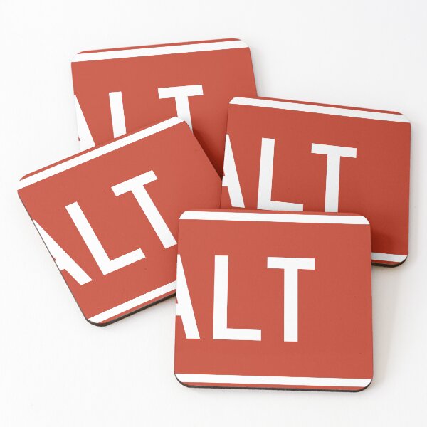 Item preview, Halt AI Sign designed and sold by AvnixArts.