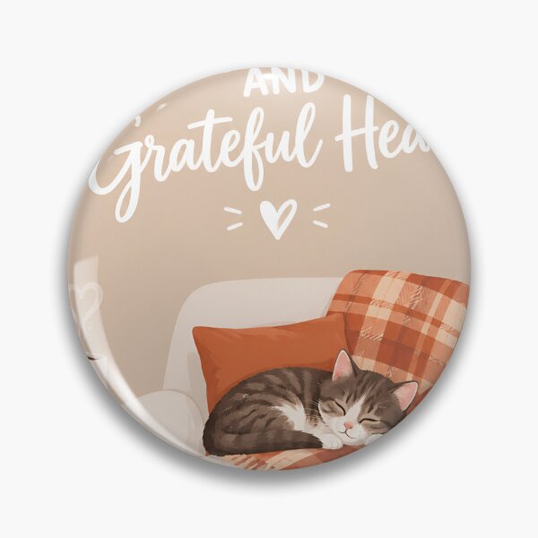 Item preview, Thanksgiving Cat - Embrace the Season of Gratitude and Comfort designed and sold by LavIsInTheAir.