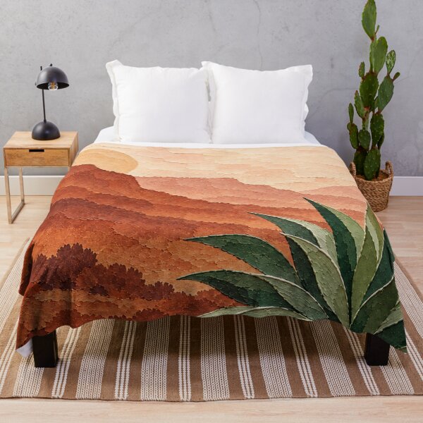 Item preview, Agave at Sundown  designed and sold by WeaveSphere.