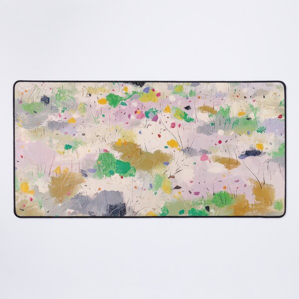 Item preview, The blooming mountain - abstract expressionism, ink and wash painting designed and sold by NeonCanvasDream.