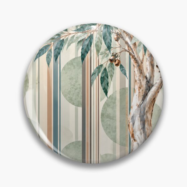 Item preview, Eucalyptus Tree and Sage Stripes designed and sold by TheMethod.