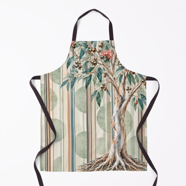 Item preview, Eucalyptus Tree and Sage Stripes designed and sold by TheMethod.