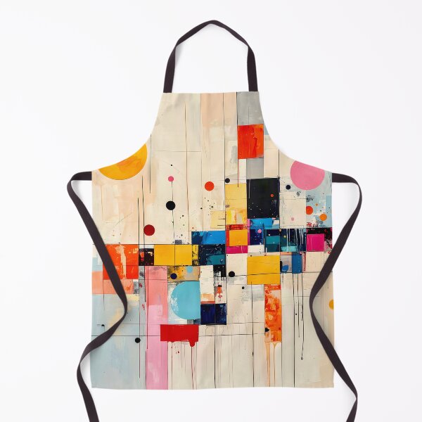 Item preview, Architectural Mid Century Geometric Abstract designed and sold by Vicky Brago-Mitchell®.