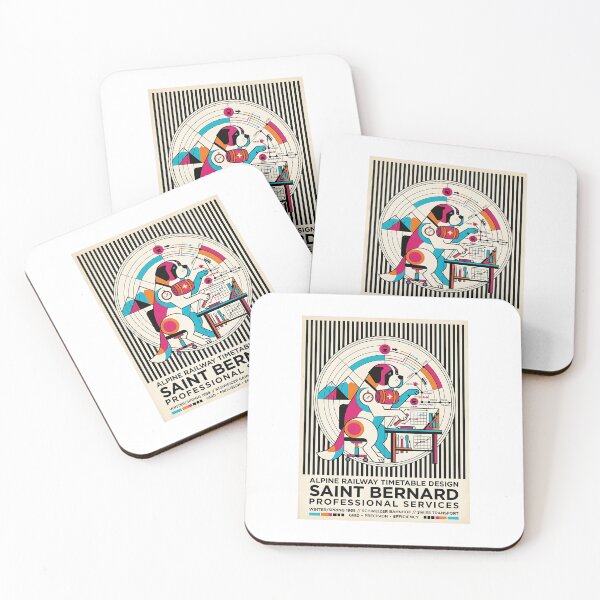 Item preview, Saint Bernard Railway Designer designed and sold by PictoVibe.