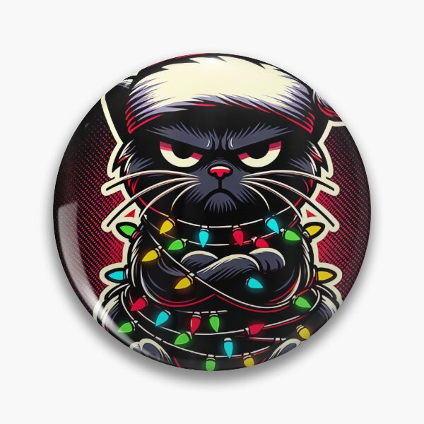 Item preview, Is This Jolly Enough Funny Black Cat Christmas designed and sold by cruddenstroud23.
