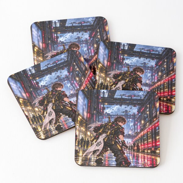 Item preview, Danix Cyberpunk Rain Sprint Poster Design designed and sold by Kenzie & Co.