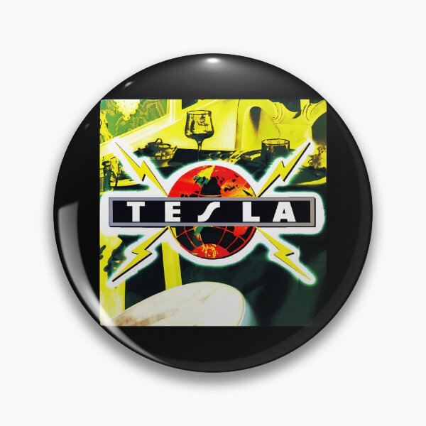 Item preview, Tesla American Hair Glam Metal Band designed and sold by EstevanGibson.