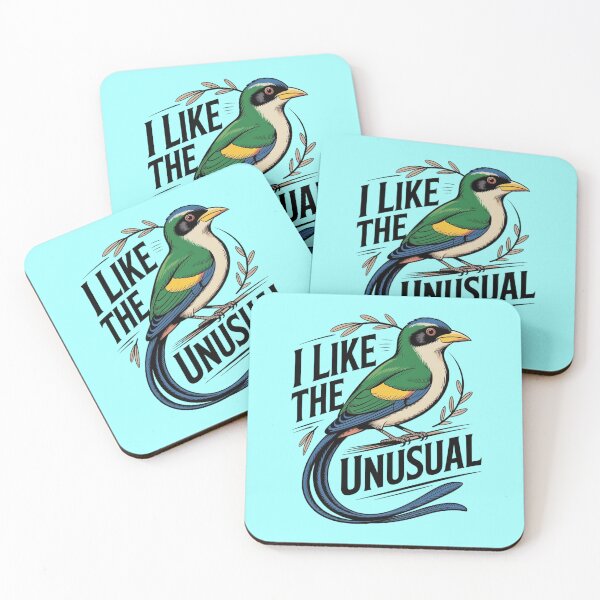 Item preview, Long-tailed Broadbill - I Like The Unusual designed and sold by Max Store.