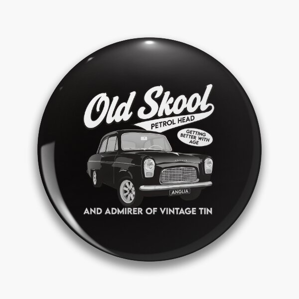 Item preview, Old Skool Petrol Head Anglia Vintage Vehicle designed and sold by Pocket-Pixel.