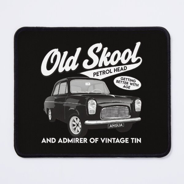 Item preview, Old Skool Petrol Head Anglia Vintage Vehicle designed and sold by Pocket-Pixel.