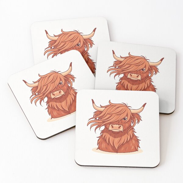 Item preview, Highland Cow Having a Very Good Hair Day designed and sold by PictorialWhimsy.