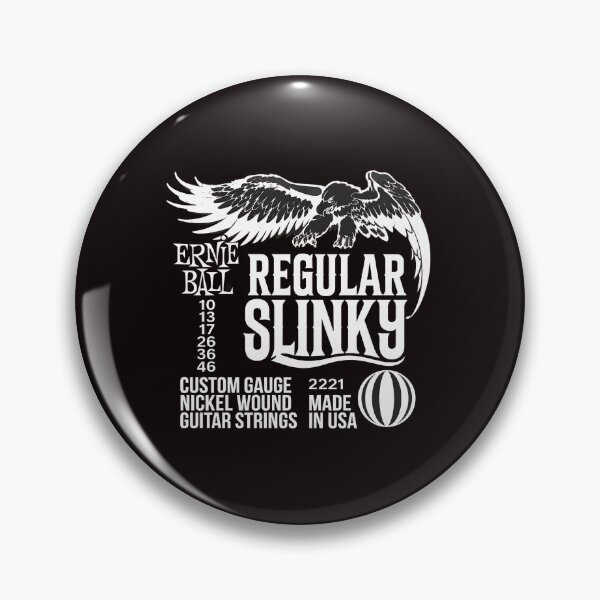 Item preview, Ernie Ball Regular Slinky Strings Eagle Art designed and sold by Pocket-Pixel.