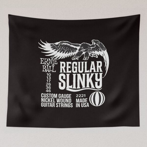 Item preview, Ernie Ball Regular Slinky Strings Eagle Art designed and sold by Pocket-Pixel.