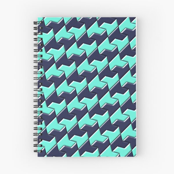 Item preview, Bubble houndstooth, blue and bluer designed and sold by mntimg.