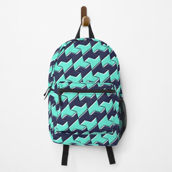 Item preview, Bubble houndstooth, blue and bluer designed and sold by mntimg.