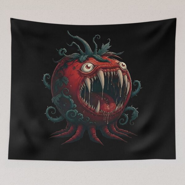 Item preview, Killer Tomato  designed and sold by Shelley Loewnau-Jones Studio.