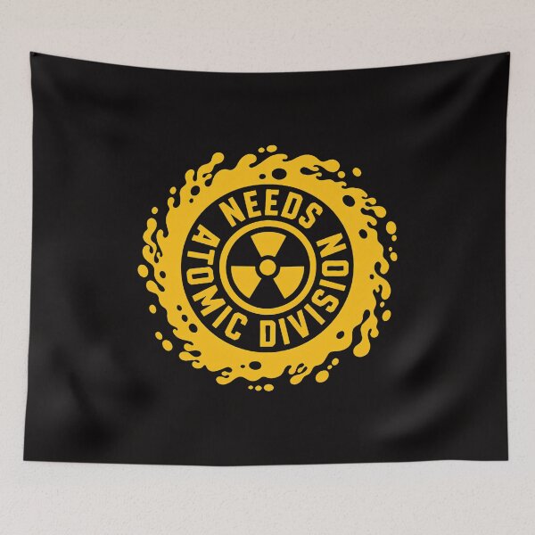 Item preview, Dustbin Neds Atomic Emblem designed and sold by Pocket-Pixel.