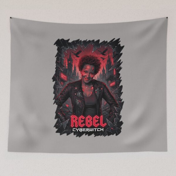 Item preview, Bold Red Portrait of Comedian Wanda Sykes-57 designed and sold by EldonBogisic.