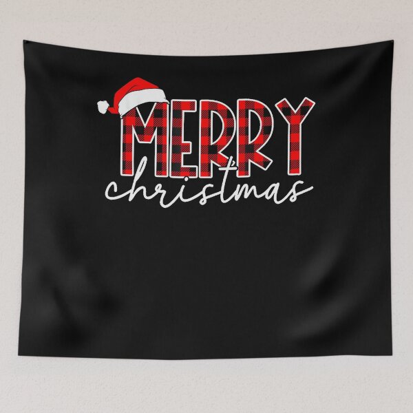 Item preview, Merry Christmas Buffalo Plaid Santa Family Christmas Pajamas designed and sold by cruddenstroud23.