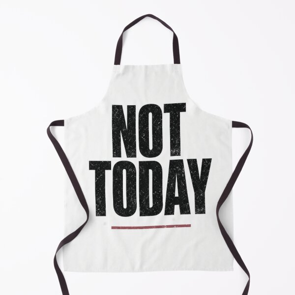 Item preview, Not Today Funny Sarcastic Minimalist T-Shirt designed and sold by FakePeopleSuck.