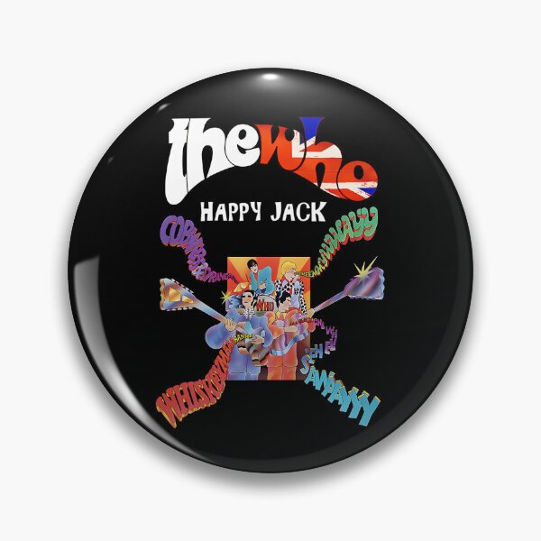 Item preview, The Who Happy Jack Vintage Psychedelic Rock designed and sold by Aistementinp.