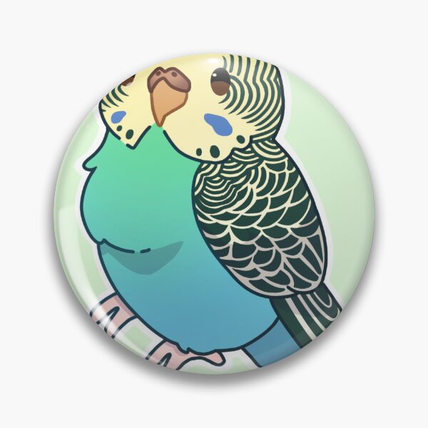 Item preview, Yellowface budgie female designed and sold by Blueberry-b1rd.