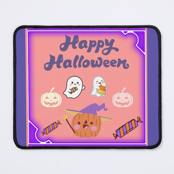 Item preview, Happy Halloween Kawaii Spooky Ghosts & Pumpkins Bedding designed and sold by Azurart2.