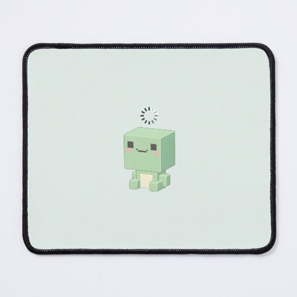 Item preview, Cute Kawaii Frog Minecraft version designed and sold by pixellm.