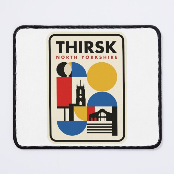 Item preview, Retro Thirsk Bauhaus Geometric Skyline designed and sold by k3rstman1.