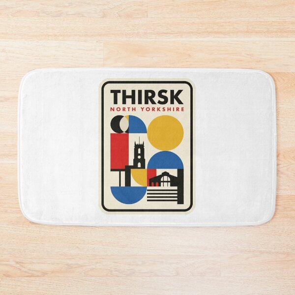 Item preview, Retro Thirsk Bauhaus Geometric Skyline designed and sold by k3rstman1.