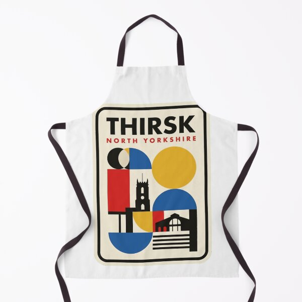 Item preview, Retro Thirsk Bauhaus Geometric Skyline designed and sold by k3rstman1.
