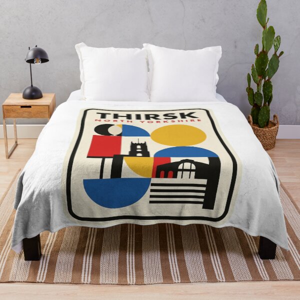 Item preview, Retro Thirsk Bauhaus Geometric Skyline designed and sold by k3rstman1.
