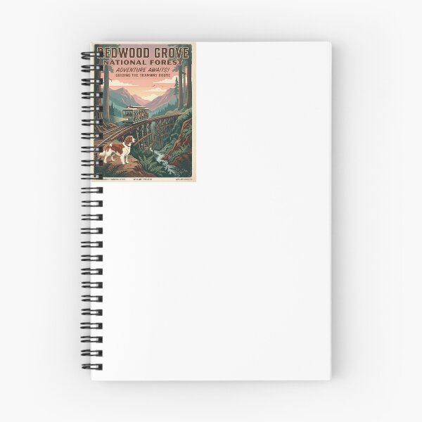 Item preview, Welsh Springer Redwood Tram Guide designed and sold by PictoVibe.