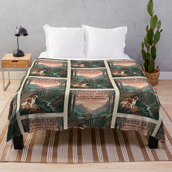 Item preview, Welsh Springer Redwood Tram Guide designed and sold by PictoVibe.