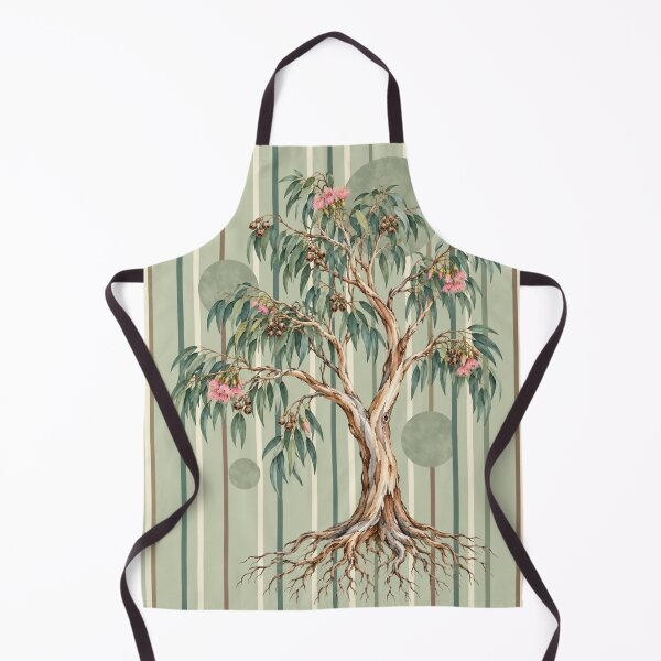 Item preview, Contained Eucalyptus Tree and Sage Stripes designed and sold by TheMethod.