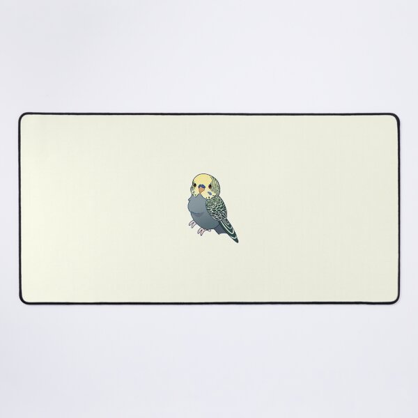 Item preview, Yellowface budgie grey male designed and sold by Blueberry-b1rd.